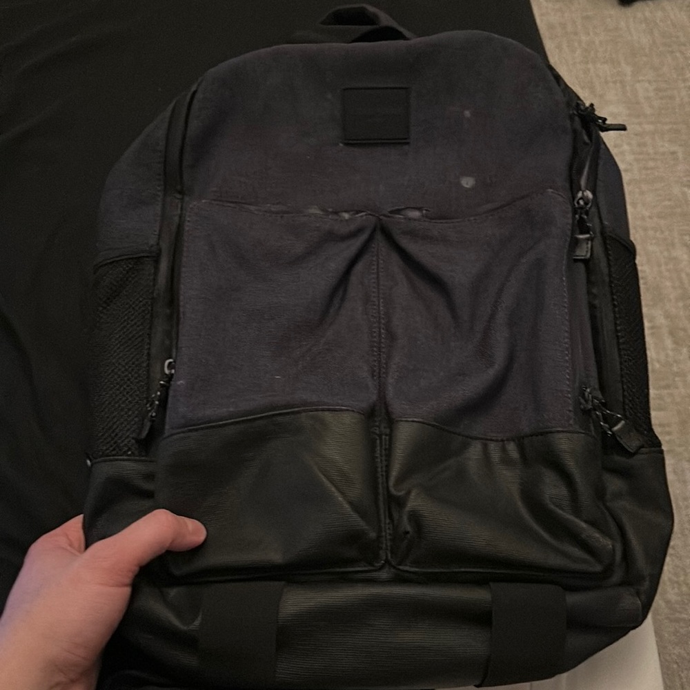 Cole Haan Navy Blue Tech Backpack